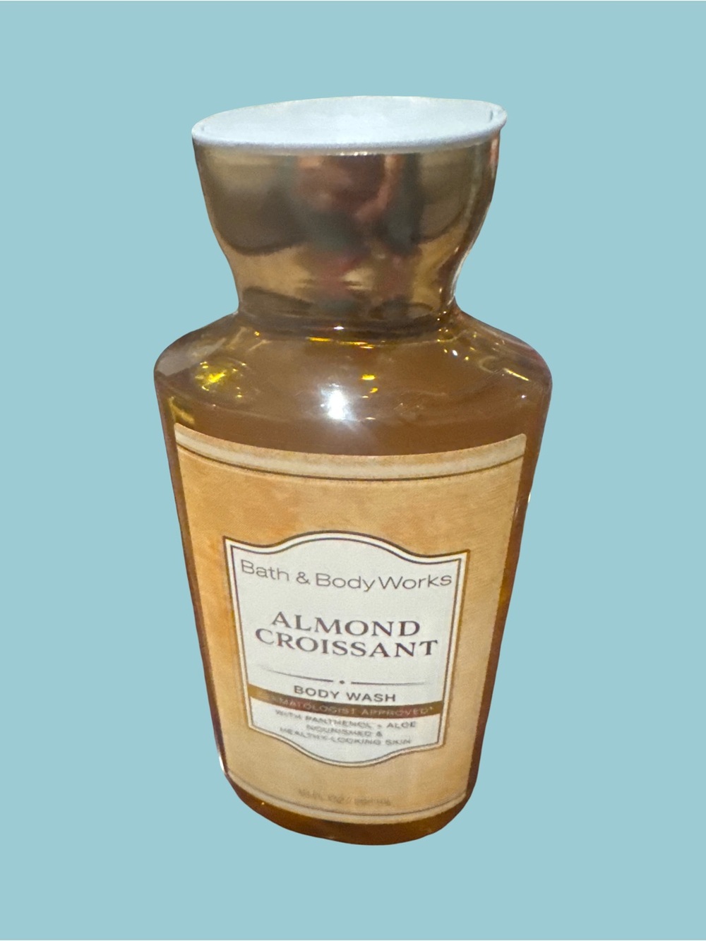 Bath & Body Works Almond Croissant Body Wash - Amber Brown